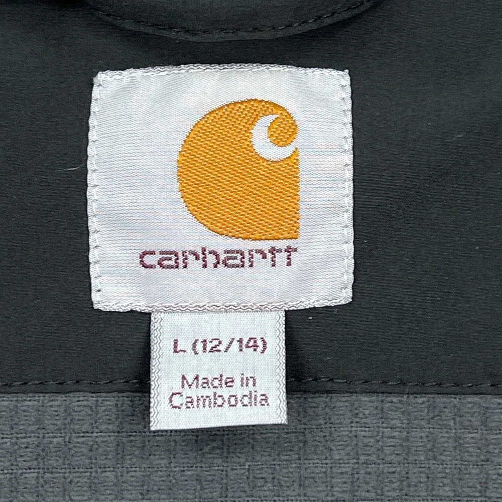 Carhartt Denwood Vest Womens Large Purple Full Zip Workwear Softshell Easy Gilet
